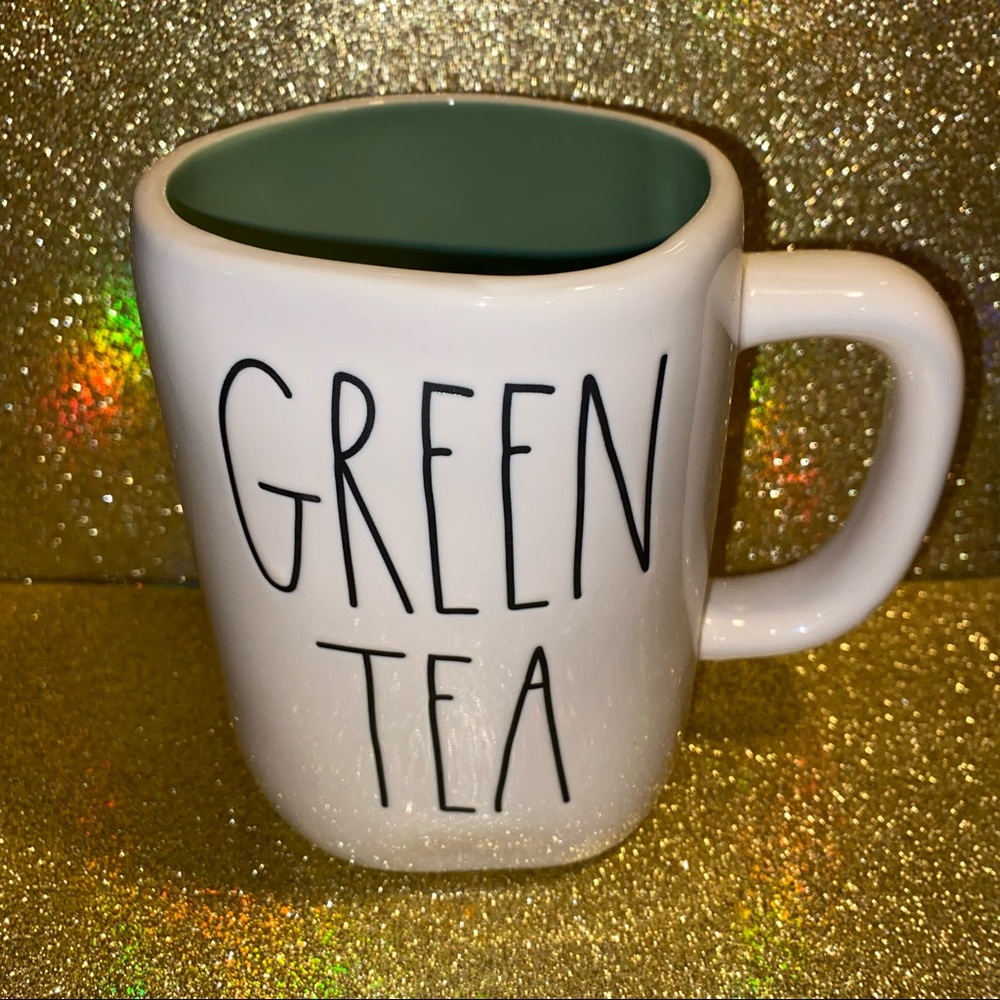 Rae Dunn GREEN TEA Mug - NEW!